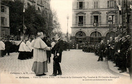 Orléans Fêtes De Jeanne D'Arc Cérémonie Mgr Touchet & Mr Courtin-Rossignol ... Fiesta 派对 Party パーティ Loiret N°20 TB.Etat - Orleans
