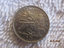 Ethiopie 10 Matonya 1923 EE = 1931 - Aethiopien