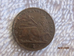 Ethiopie 1 Matonya 1923 EE = 1931 - Etiopia