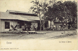 Congo Belge La Forge A Boma (rails) 1904 - Belgian Congo