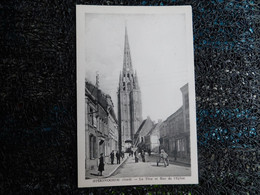 Steenvoorde, La Tour Et Rue De L'église  (L6) - Steenvoorde