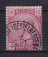 DDDD 477  --  Timbre No 38 (Emission Maudite) Cachet RELAIS à Etoiles BEIRVELDE(DESTELBERGEN) - COBA 30 EUR - 1883 Leopold II