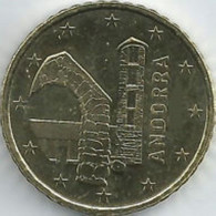 Andorra 2022   50 Cent  UNC Uit De BU - UNC Du Coffret   Leverbaar - Livrable !! - Andorra