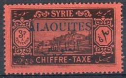 ALAOUITES Timbre Taxe N°9* Neuf  Charnière TB Cote 4€50 - Ungebraucht