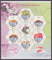 2011 Iran 3231-3237/B55 Fruits, Vegetables And Spices 5,00 € - Légumes