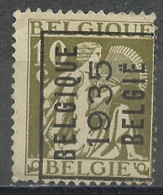 Belgique - Belgium - Belgien Préoblitéré 1932 Y&T N°PREO337 - Michel N°V328 Nsg - 10c Belgique 1935 - Typos 1932-36 (Cérès Et Mercure)