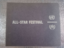 Classeur VIP Radio 6XSP ALL STAR FESTIVAL 1963 Aide ONU Des Lumières Au Réfugiés-es Enfants Aussi - Collezioni