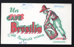 Buvard CAFE BRASILIA  (PPP40756A) - Café & Té