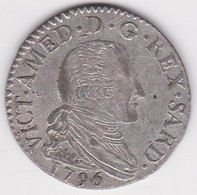 PIEMONTE-SARDEGNA, 10 Soldi 1796 - Italian Piedmont-Sardinia-Savoie