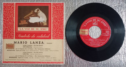 45 Tours SP Mario Lanza 7ERL 1.025 Ténor Simbolo De Calidad Ray Sinatra 4 Titres - Opera / Operette