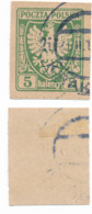 5 Halerzy - 5h 1919 - Polish Eagle - Used Stamps