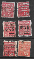 France Colis Postaux   N ° 57 X 2 ; 91 X 2 Et 98  X   2       Oblitérés B/TB   Voir7scans    Soldé   ! ! ! - Usados