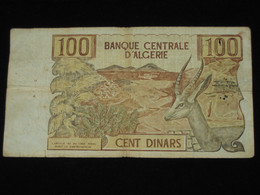 ALGERIE - 100 Dinars 1970 - Banque Centrale De L'Algérie  **** EN ACHAT IMMEDIAT **** - Algérie