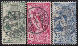Schweiz    .    Yvert   .   86/88       .       O    .    Gestempelt - Used Stamps