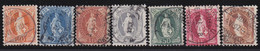 Schweiz    .    Yvert   .   106/112     .       O    .    Gestempelt - Used Stamps