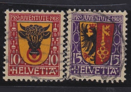 Schweiz    .    Yvert   .   168/169     .       O    .    Gestempelt - Used Stamps