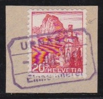 Schweiz    .    Yvert     .   293  Kreuz  Fehlt       .       O    .    Gestempelt - Used Stamps