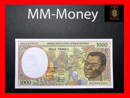 CENTRAL AFRICAN STATES  "C"  CONGO  1.000 1000 Francs 2000  P. 102 C   UNC - Central African States