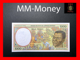 CENTRAL AFRICAN STATES  "L"  GABON  1.000 1000 Francs 2000  P. 202 L   AUNC - Zentralafrikanische Staaten