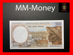 CENTRAL AFRICAN STATES  "E"  CAMEROUN  500 Francs 2000  P. 201 E  UNC - Stati Centrafricani
