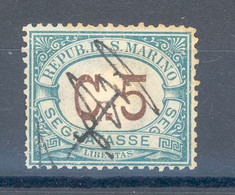 RSM F.lli USATI SEGNATASSE 016 - San Marino 1897 - 1v. Da C.5 - Postage Due