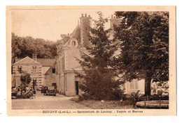 46708-ZE-37-REUGNY-Sanatorium De Launay-Entrée  Et Bureau------------animée-voiture - Reugny