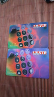 Intouch 2 Different Le Vif Card 500BEF +750 BEF Used Rare - GSM-Kaarten, Herlaadbaar & Voorafbetaald