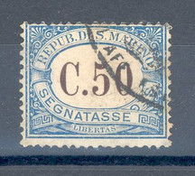 RSM F.lli USATI SEGNATASSE 020 - San Marino 1925 - 1v. Da C.50 - Postage Due