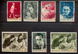 België, 1963, Nr 1262/68, Centraal Gestempeld - Usados