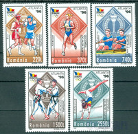 1996 Atlanta Olympics,JUDO,Rowing,Boxing,Gymnastics,Runner,Romania,Mi.5195/Y.4335,MNH - Judo