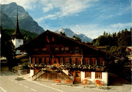 Gsteig - Chalet Suisse Et Massif Des Diablerets (34854) * 27. 2. 1985 - Gsteig Bei Gstaad