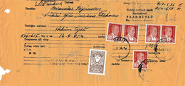 Turkey & Ottoman Empire -  Fiscal / Revenue & Rare Document With Stamps - 126 - Briefe U. Dokumente