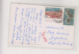 CAMBODIA 1963  Nice Postcard To Yugoslavia - Cambodge
