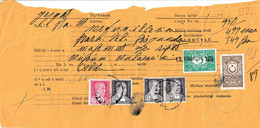 Turkey & Ottoman Empire -  Fiscal / Revenue & Rare Document With Stamps - 92 - Briefe U. Dokumente