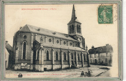 CPA - (61) MOULINS-la-MARCHE- Aspect De L'Eglise En 1908 - Moulins La Marche