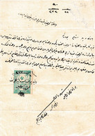 Turkey & Ottoman Empire -  Fiscal / Revenue & Rare Document With Stamps - 54 - Storia Postale