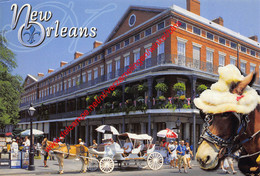 New Orleans - Pontalba Apartments - French Quarter - Louisiana - United States USA - New Orleans