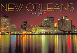 New Orleans - Skyline At Night - Louisiana - United States USA - New Orleans