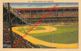 Yankee Stadium - New York City - Baseball - Bronx New York City - New York - United States USA - Bronx