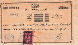 Turkey & Ottoman Empire -  Fiscal / Revenue & Rare Document With Stamps - 49 - Lettres & Documents