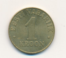 Estonie Estonia 1 Kroon 2001 KM 35 - Estland