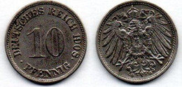 MA 18878  / Allemagne - Deutschland - Germany 10 Pfennig 1908 G TTB - 10 Pfennig