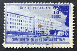 TURQUIE / 1943 / N°Y&T : 1023 - Oblitérés