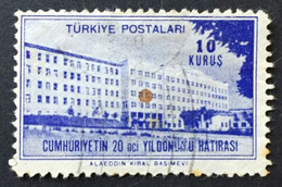 TURQUIE / 1943 / N°Y&T : 1023 - Gebruikt