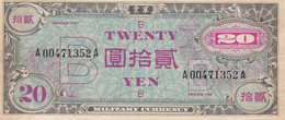 Japan #73, 20 Yen 1945 Banknote - Japan