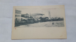 ANTIQUE POSTCARD TANZANIA ZANZIBAR - SULTAN'S PALACES FROM SEA UNUSED 1900'S - Tanzanie