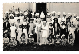 CPSM Photo Enfants Costumés Pour Une Kermesse Scolaire (un Mariage?) - Photo Vignes Castets-des-Landes - Castets