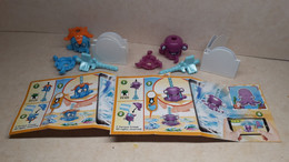 2020 Ferrero - Kinder Surprise - VV129 & VV309 - Water Reveal Spinner - Complete Set + 2 BPZ's - Monoblocchi