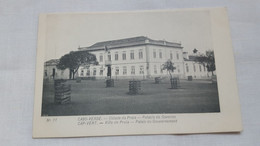 ANTIQUE POSTCARD CABO VERDE SÃO TIAGO - CIDADE DA PRAIA - PALACIO DO GOVERNO  UNUSED 1900'S - Cap Vert