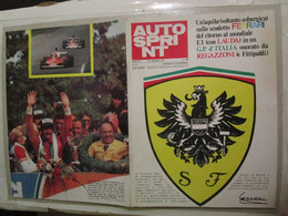 #  AUTOSPRINT N  37 / 1975 LAUDA FERRARI  / FORD ESCORT MK2 - Deportes